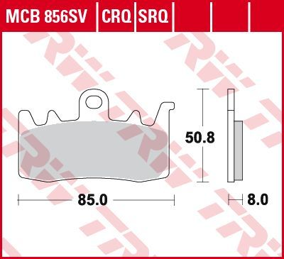 Ducati Multistrada 950 ABS AA05AA/AA06JA [2017-2018] - Bremseklosser foran
