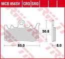 Ducati Multistrada 950 ABS AA05AA/AA06JA [2017-2018] - Bremseklosser foran