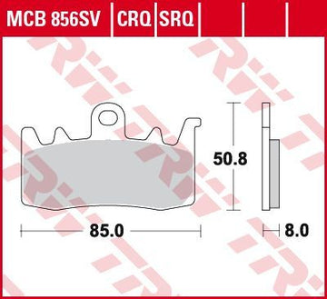 Ducati Multistrada 950 ABS AA05AA/AA06JA [2017-2018] - Bremseklosser foran