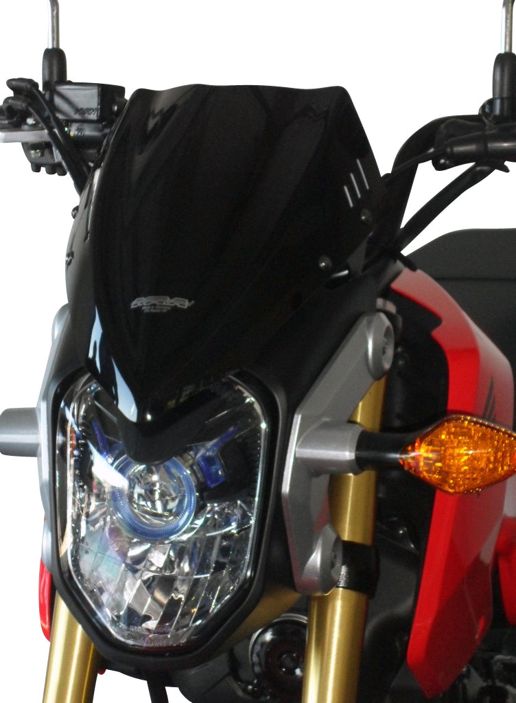 Honda MSX 125 [2013-2015] – Racing-skjerm "NR" sett forfra