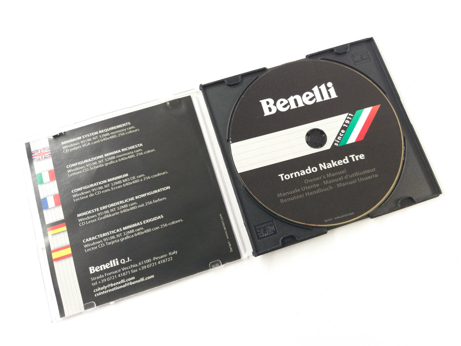 Benelli TNT 1130 Sport [2002] - Brukerhåndbok CD
