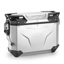 Sidekoffert Trekker Outback EVO Monokey 33 liter – Side. offset, høyre, laget av anodisert aluminium