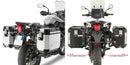 Triumph Tiger 800 / 800 XC / 800 XR [GIVI] - sidekasseholder i stålrør for Trekker Outback MONOKEY® CAM-SIDE vesker