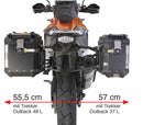 KTM 1190 Adventure [2013-2016] – Sidekasseholder i stålrør Cam-Side
