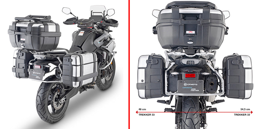 CF Moto 800 MT Sport [2022-2026] - sidekassestativ