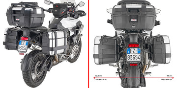 Triumph Tiger 1200 Rally Explorer [GIVI] - Sideveskeholder PL ONE-FIT for MONOKEY®-konfigurasjon