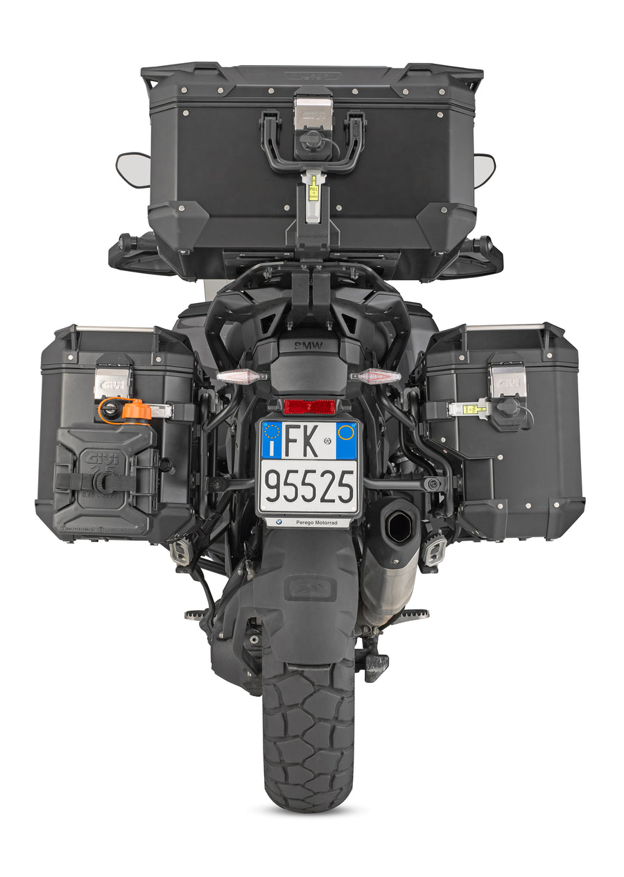 BMW R 1300 GS Adventure [2025-2026] - PL ONE-FIT sidekassestativ i stålrør med offset