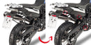 BMW F 700 GS [GIVI] - Avtakbar sideveskeholder for MONOKEY® eller RETRO FIT deksler