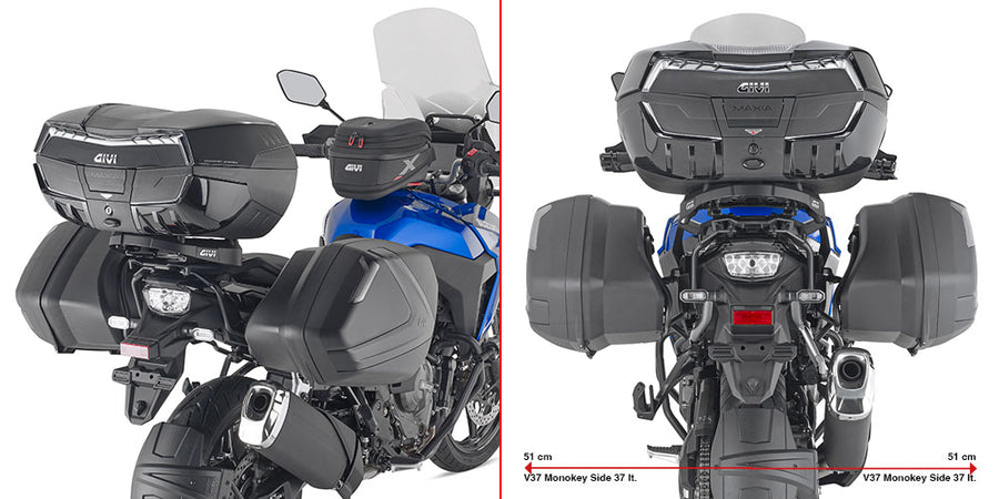 SUZUKI DL 800 V STROM [2023-2025] - Spesifikk sidekoffertholder