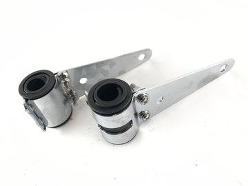Yamaha XT 500 1U6 [1980] - Holder for lyslys holder Lampeholder Chrome