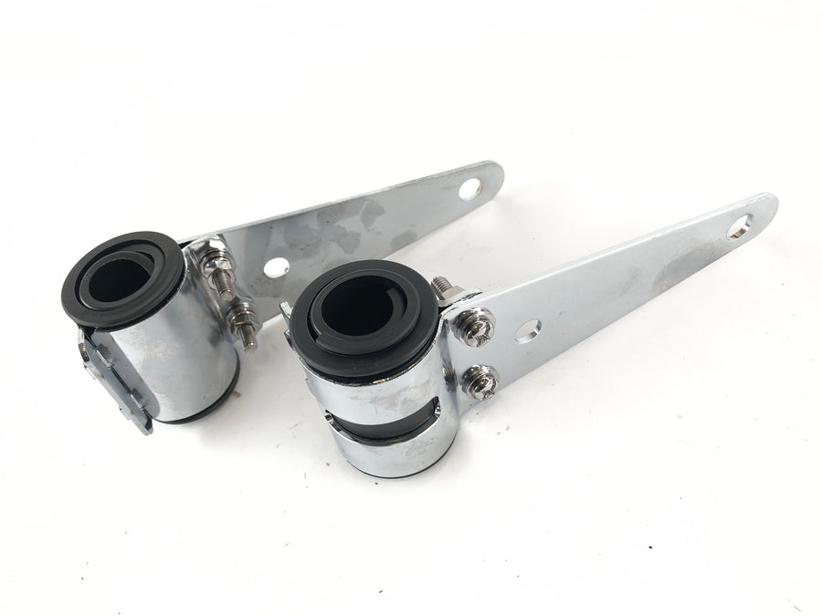 Yamaha XT 500 1U6 [1980] - Holder for lyslys holder Lampeholder Chrome