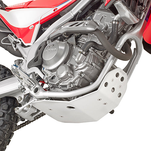 Honda CRF 300 L [GIVI] - Motorbeskyttelse laget av sateng og anodisert aluminium tykkelse 5 mm