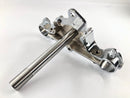 Harley Davidson FLST [1986-1990] - nedre trippelklemme for FL Softail krom-3
