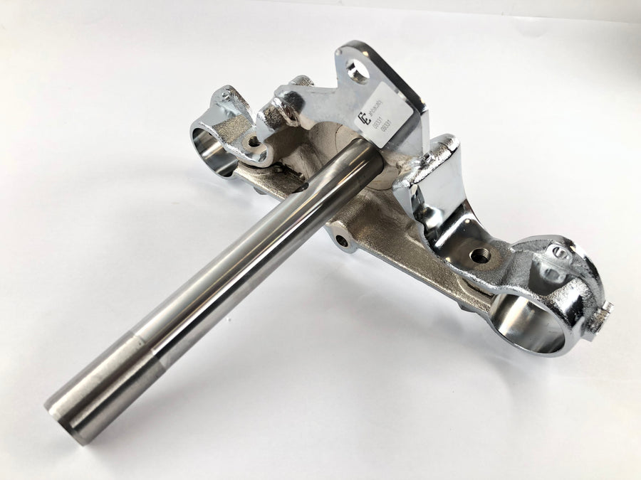 Harley Davidson FLST [1986-1990] - nedre trippelklemme for FL Softail krom