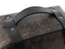 Motorsykkelveske [Hepco & Becker] - lærveskesett Rugged Cutout 19 L inkl. hurtigutløser - brun - utskjæring