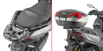 Yamaha X-MAX 125 [GIVI] - Topkoffertholder for MONOKEY®- eller MONOLOCK®-kofferter som skal monteres med MONOKEY®-platen M5