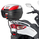 SYM Joyride Evo 125-200 / Joyride S 125-200 [GIVI] - Toppkoffertholder for MONOLOCK®-kofferter bruk de i kofferten