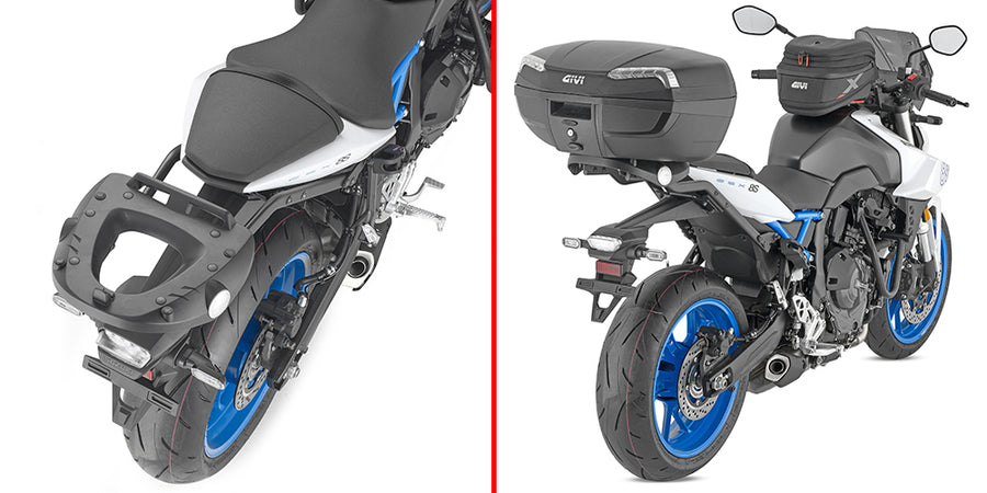 Suzuki GSX 8S [GIVI] - Toppkasseholder for MONOLOCK®-kofferter som skal monteres med MONOLOCK®-platen M5M og M6M eller