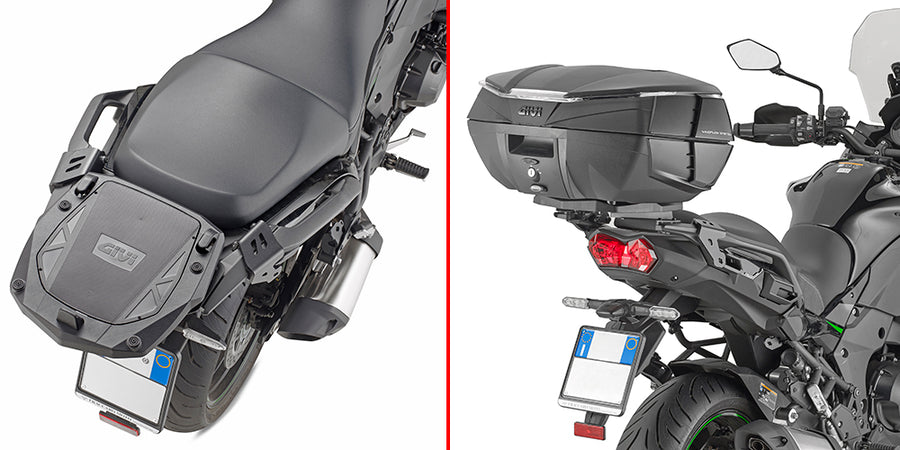 Kawasaki Versys 1000 [GIVI] - Toppkoffertholder for MONOKEY®-kofferter med MONOKEY®-plate