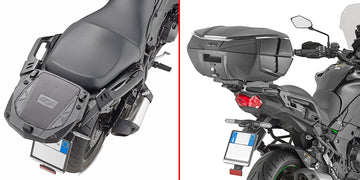 Kawasaki Versys 1100 [GIVI] - Toppkoffertholder for MONOKEY®-kofferter med MONOKEY®-plate