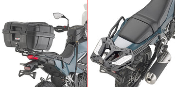 Kawasaki KLE 500 / KLE 500 SE [GIVI] - Toppkoffertholder for MONOKEY® eller MONOLOCK®-kofferter som skal monteres med MONOKEY®