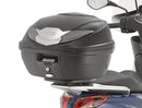 Piaggio Medley S 125 I-GET [2020-2026] – Monolock toppkoffertholder, svart