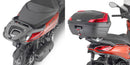 Piaggio Beverly 300-310-400 HPE [GIVI] - Toppkoffertbærer for MONOLOCK®-kofferter bruk den som følger med kofferten
