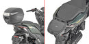 Zontes X 125 [GIVI] - Topcase-bærer for MONOLOCK®-kofferter, bruk MONOLOCK®-platen som følger med kofferten