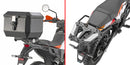 KTM 125-390 SMC R [GIVI] - Toppkoffertbærer for MONOKEY® eller MONOLOCK® kofferter maks.