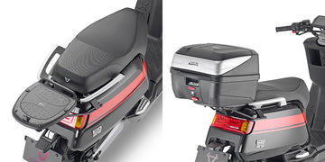 Niu NQI [GIVI] - Topcase-bærer for MONOLOCK®-kofferter, bruk MONOLOCK®-platen som følger med kofferten