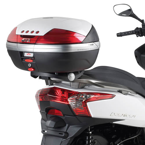 Kymco Downtown 125 i 200 i 300 i [GIVI] - Toppkoffertholder for MONOLOCK®-kofferter bruk den som følger med kofferten