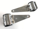 Yamaha XT 500 1U6 [1980] - Holder for lyslys holder Lampeholder Chrome-3