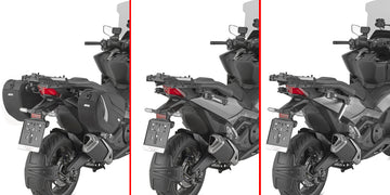 Honda X-ADV 750 [GIVI] - Par spesifikke uttrekkbare stealth-fester laget av teknopolymer forsterket med glassfiber