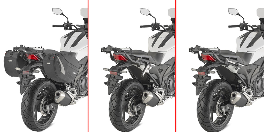 Honda NC 750 X [GIVI] - Par spesifikke uttrekkbare stealth-fester laget av teknopolymer forsterket med glassfiber