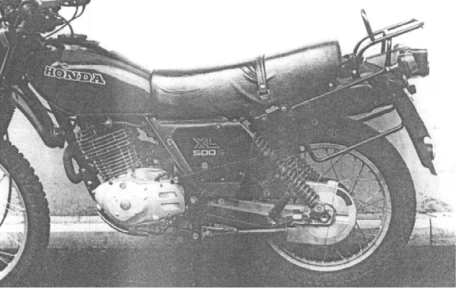 Honda XL 500 S [1979-1981] -komplettstråle