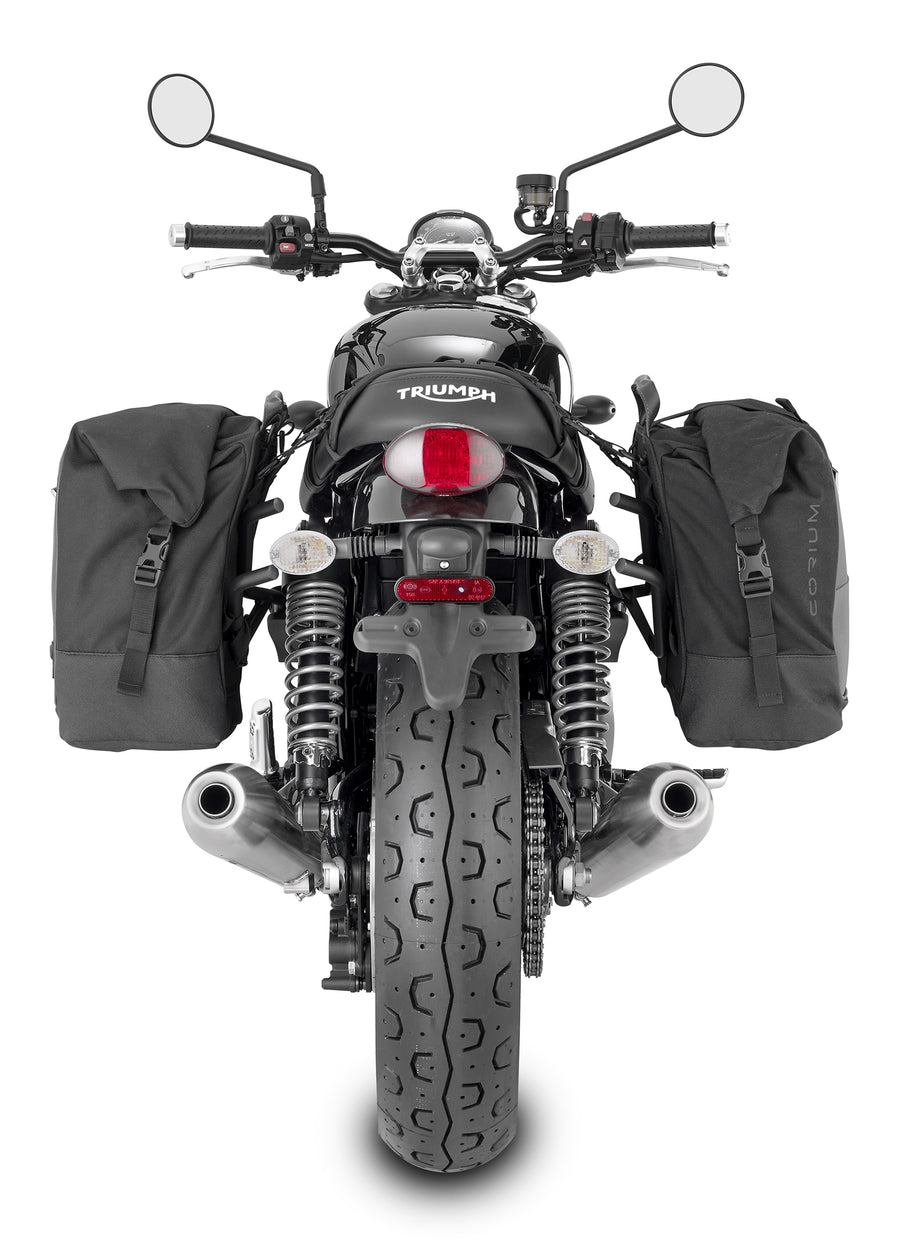 Triumph Bonneville T 120 [2016–2026] – REMOVE-X Abstandshalter, abnehmbar für Satteltaschen