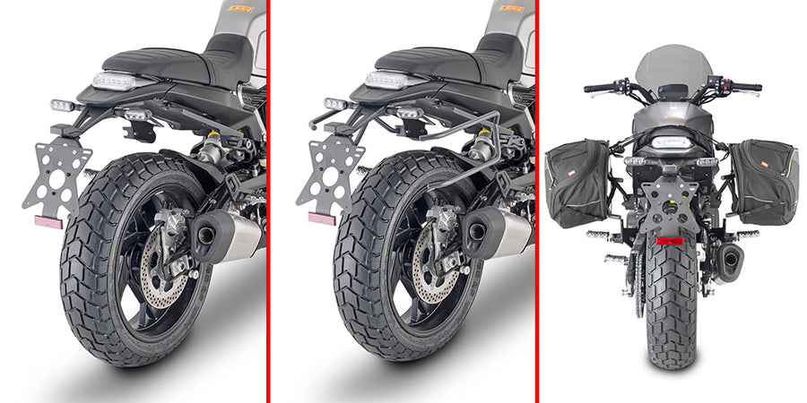Benelli Leoncino 800 [2022-2026] - REMOVE-X avstandsstykke, avtagbar for salvesker