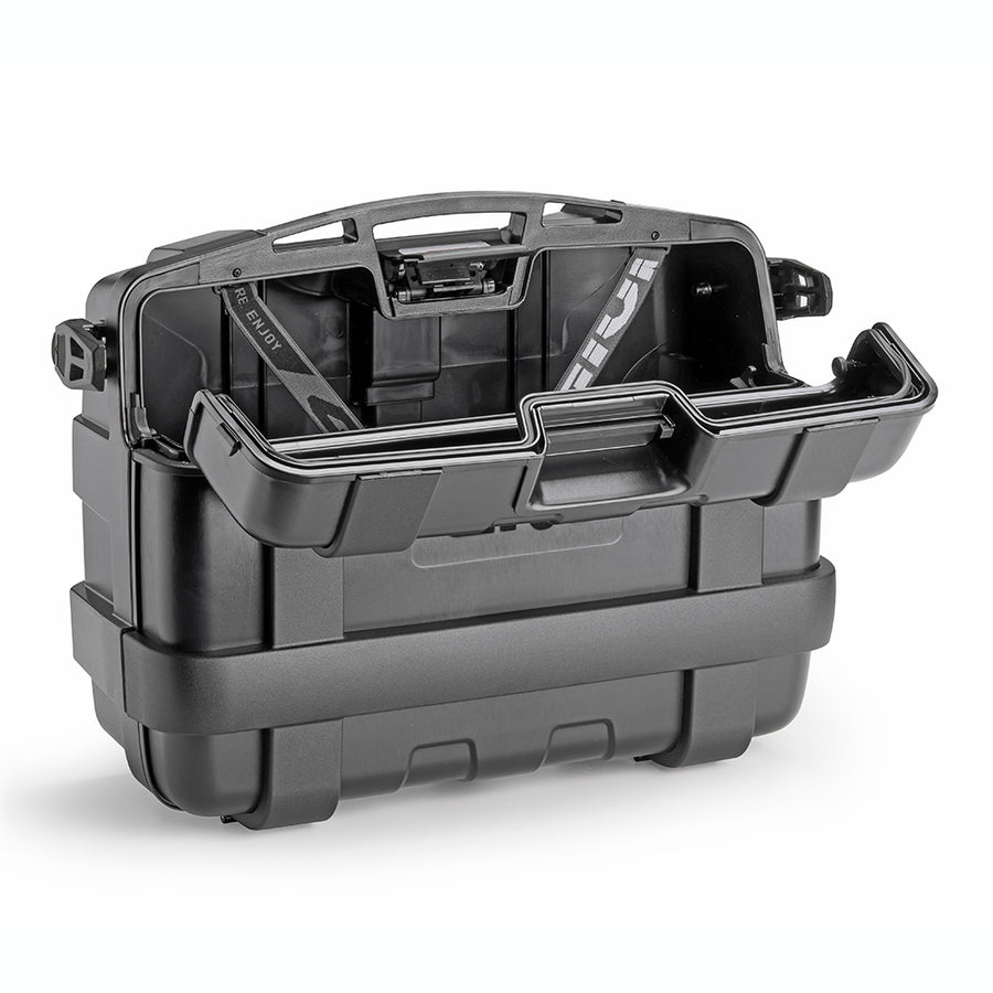 Trekker Lite 33, Monokey-koffert, 33 liter - med sort plastdeksel, maks. belastning 10 kg