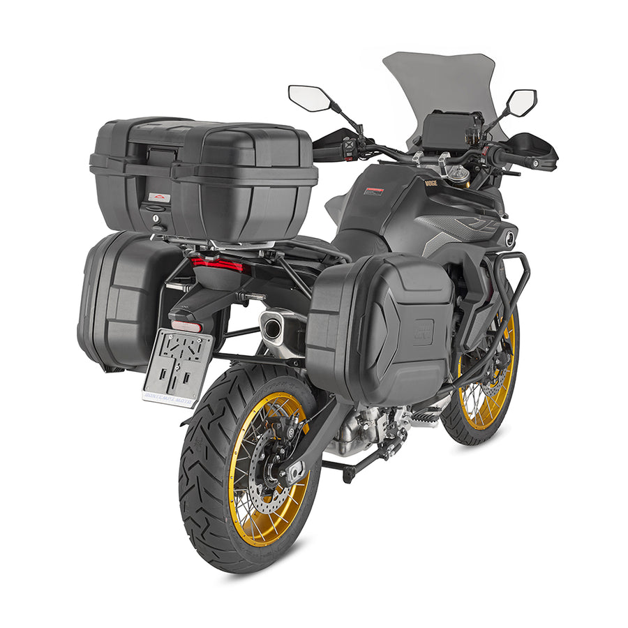 Trekker Lite 35, Monokey sidekoffert – svart plast, 35 liter