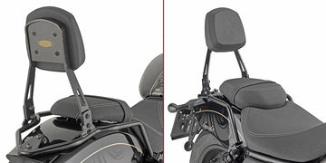 Benda Chinchilla 500 [GIVI] - Sissy bar uten stropper