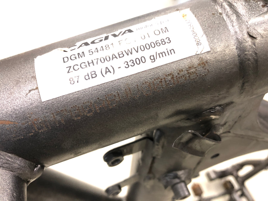 Husqvarna TE 610 E Dual H7 [1998] - Ramme med papirer