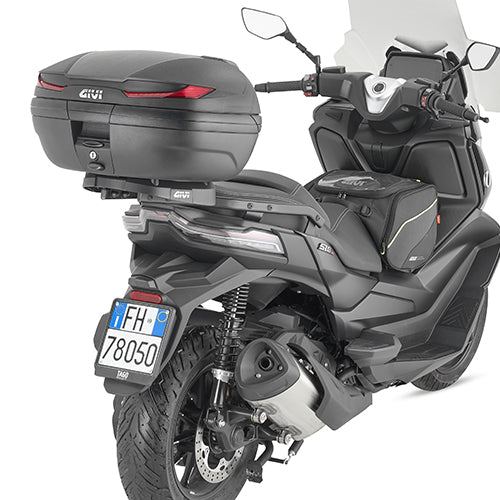 V45 Arena Monokey® toppkoffert svart – med røde reflekser / Maks. belastning 10 kg