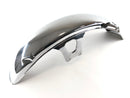 Yamaha XS 650 Type 447 [1975] - Front Fender Foster Sheet foran med Dent and Crack-1