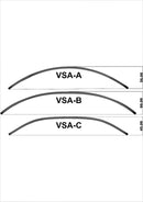 BMW VSA-type B (33/22 cm) -Vario Spoiler Attachment "VSA-B" inkludert klemme-12