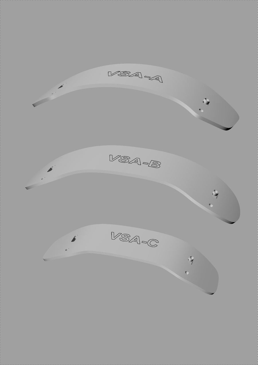 BMW VSA-type B (33/22 cm) -Vario Spoiler Attachment "VSA-B" inkludert klemme