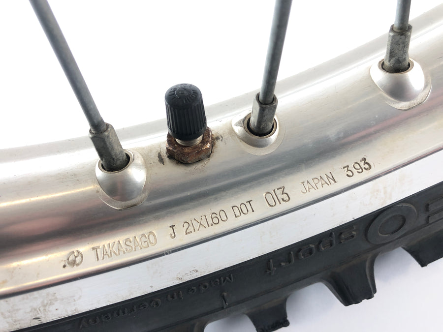 Husqvarna TE 610 8ae [1992] - Forhjulskran