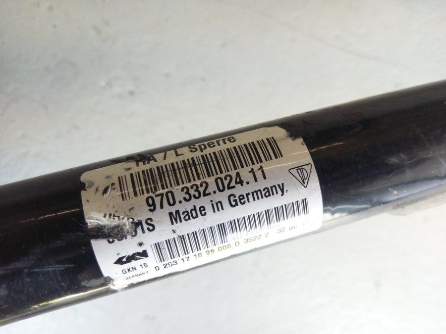 Porsche Panamera Turbo [2010] - Agency Wheel Hub Drive Shaft bakover til venstre