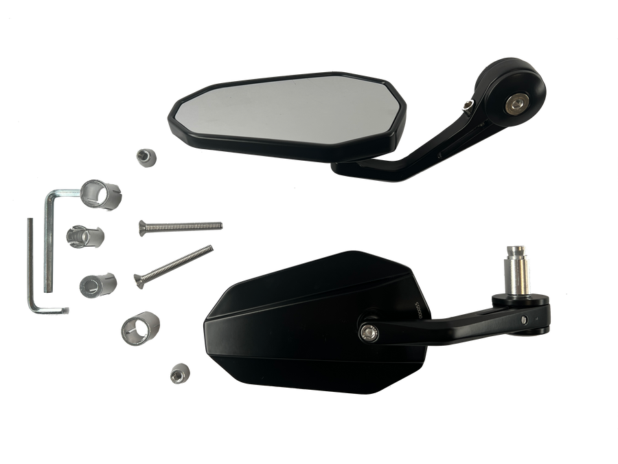 Styreendespeil 2 stk [E-merke] - Suzuki Bandit GSF 400 600 650 1200 Detaljert visning