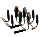 4 LED-blinkere klar motstand [e-testmerke] -Kawasaki ER-5 ER-6N-1
