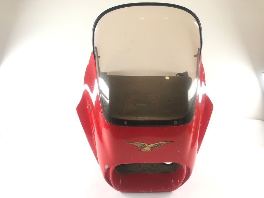 Moto Guzzi Le Mans 1000 VV [1988] - Preikestol, lampekledning med sprekk på platen